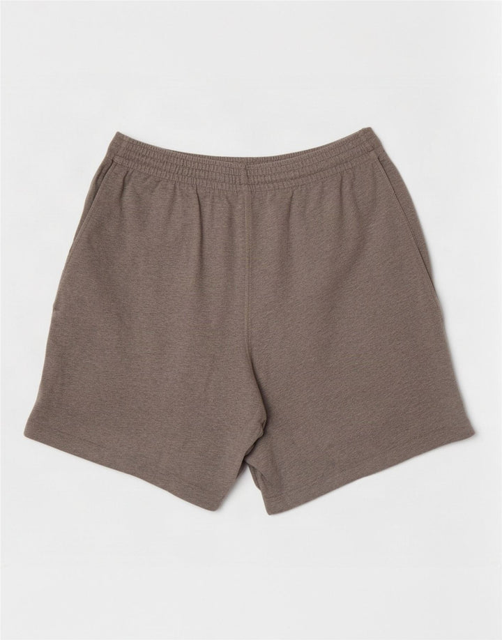Pantaloni scurți sport Nike pentru bărbați, bumbac cu pete gri medii