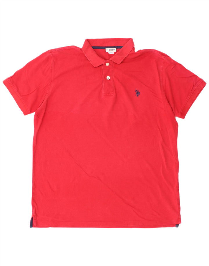 Tricou polo pentru bărbați US Polo Assn XL, roșu