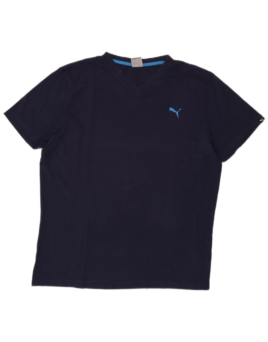 Tricou pentru bărbați PUMA Top XL Bumbac bleumarin