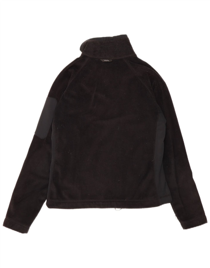 Jachetă Columbia pentru femei Interchange Fleece UK 16, mare, negru, poliester
