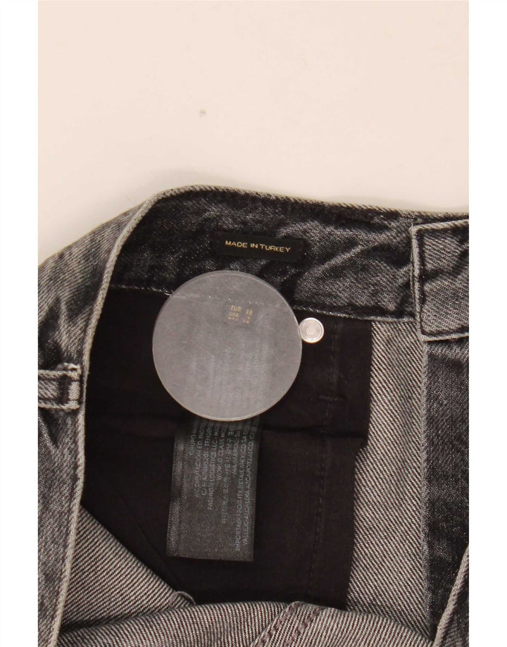 Blugi largi pentru femei Massimo Dutti EU 38 Mici W28 L30 Bumbac gri