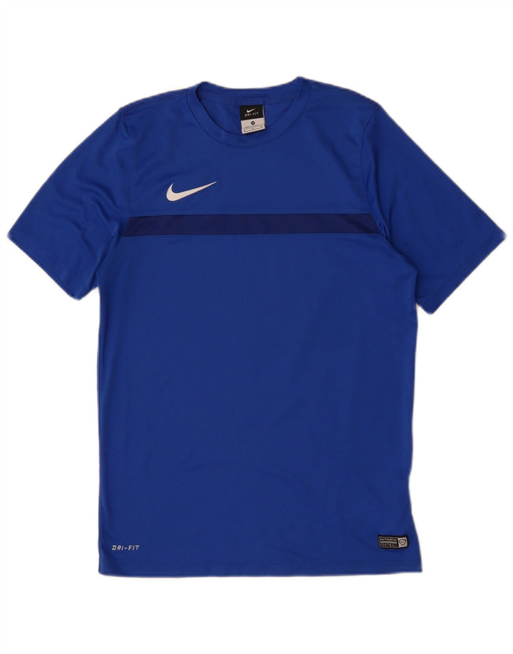 Tricou NIKE Dri Fit pentru bărbați Top Medium Blue Poliester