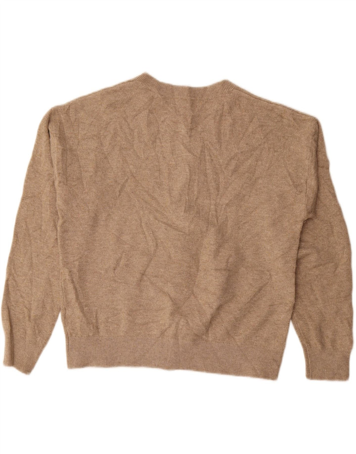 Pulover cardigan supradimensionat pentru femei Marks & Spencer UK 14 Bej mediu