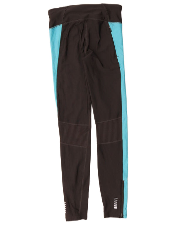 Leggings Under Armour pentru femei Heat Gear UK 8 Small Black Colorblock