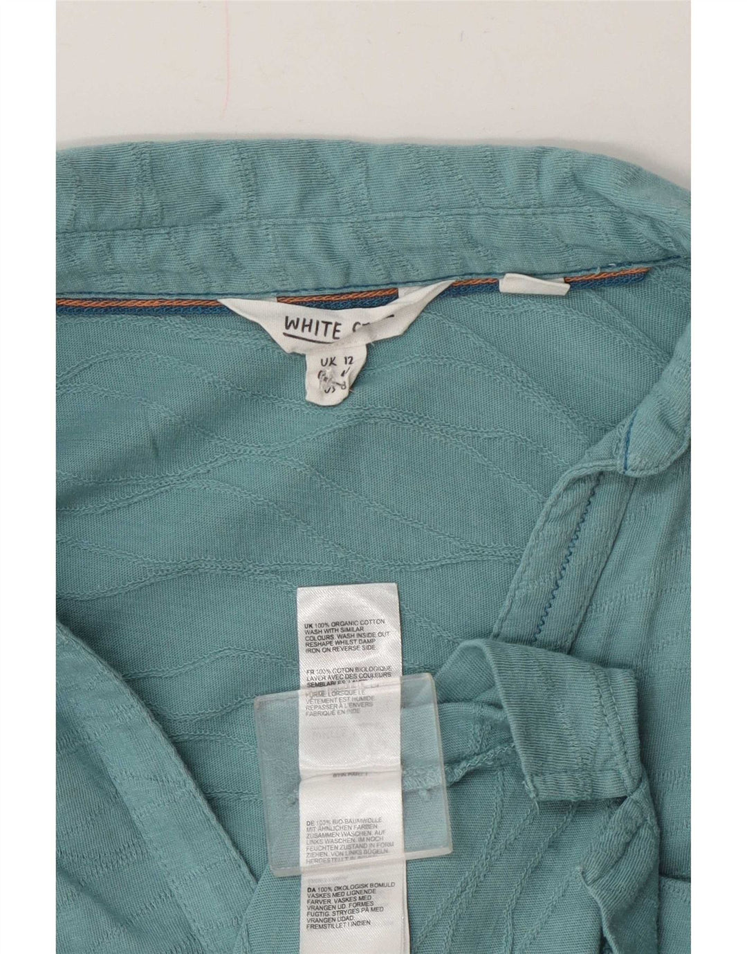 Cămașă pentru femei White Stuff UK 12 Medium Blue Bumbac