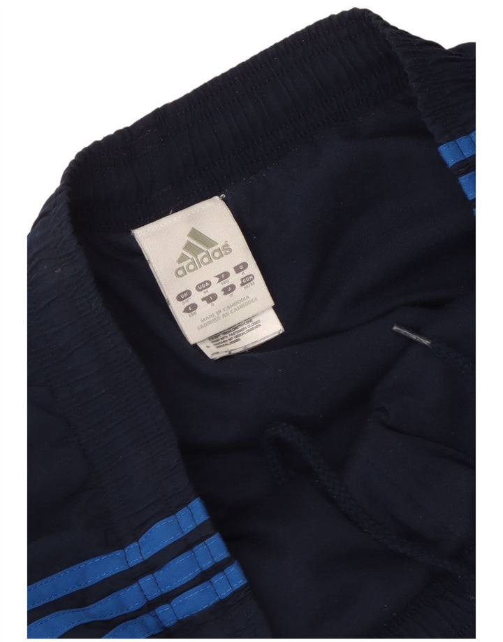 Pantaloni de trening pentru bărbați Adidas Pantaloni de jogging mari, bleumarin, poliester
