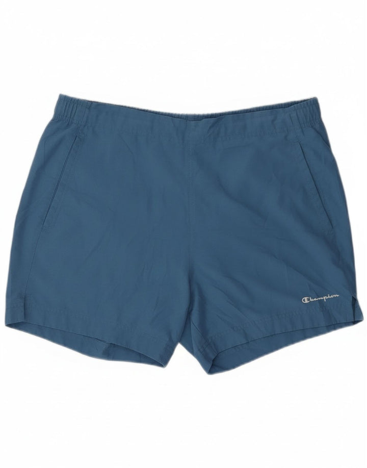 Pantaloni scurți de înot Champion pentru bărbați, mari, albastru, poliester