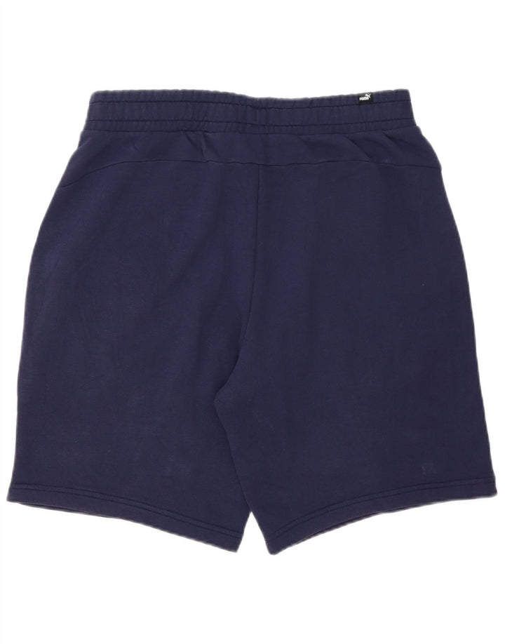 Pantaloni scurți sport grafic PUMA pentru bărbați, mari bleumarin