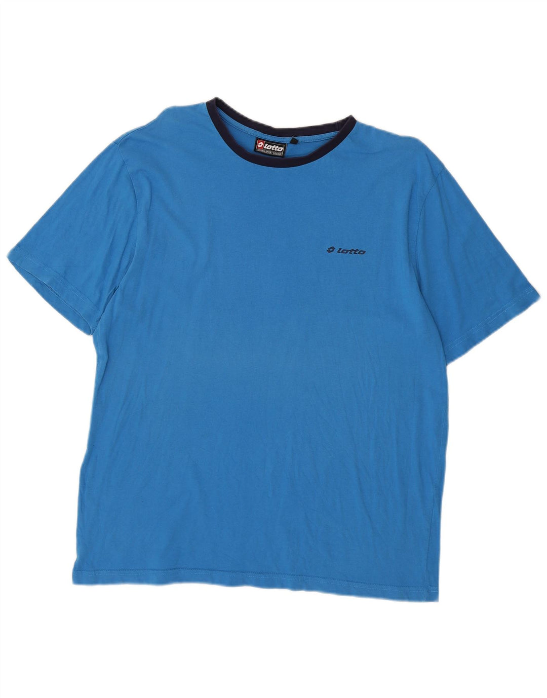 Tricou Bărbați LOTTO Top Mare Bumbac Albastru