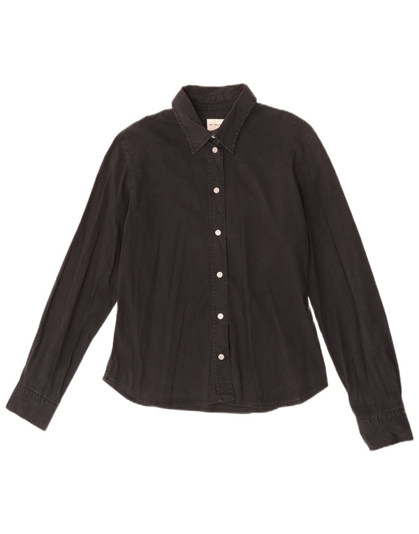 Cămașă pentru femei Calvin Klein Jeans UK 12 Bumbac mediu negru