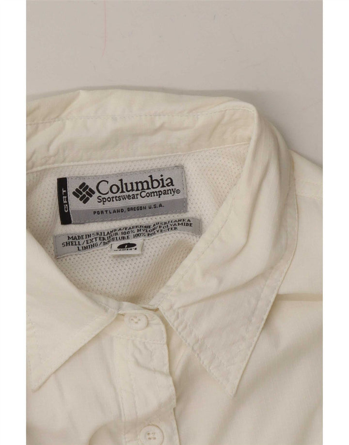 Cămașă Columbia pentru femei UK 16, mare, alb, nailon