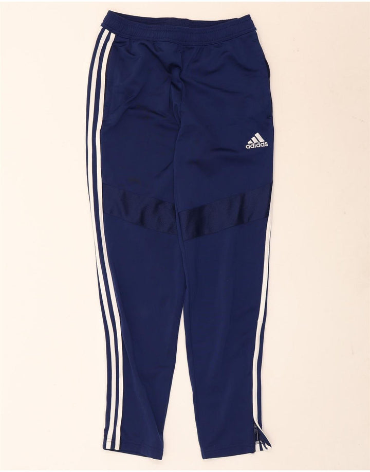 Pantaloni de trening Adidas pentru bărbați, poliester, albastru mic