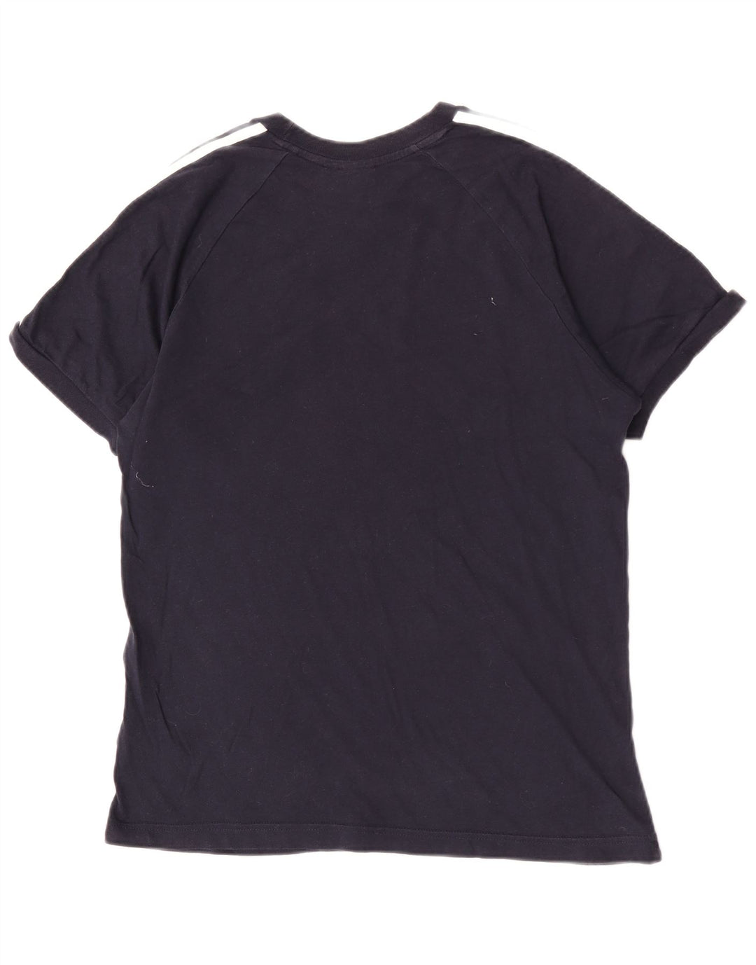 Tricou obișnuit cu mânecă scurtă pentru bărbați Adidas Top mediu din bumbac bleumarin