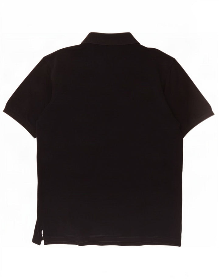 Cămașă polo pentru bărbați Hugo Boss mare din bumbac bleumarin