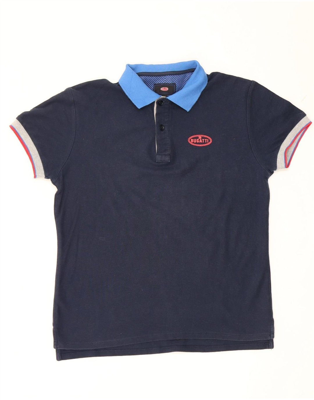 Tricou Polo Bugatti Băieți 13-14 Ani Bumbac Bleumarin