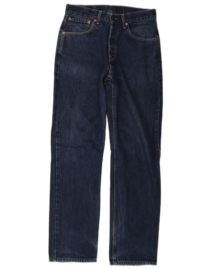 Blugi drepti pentru bărbați Levi's 582 W30 L32 Bumbac albastru