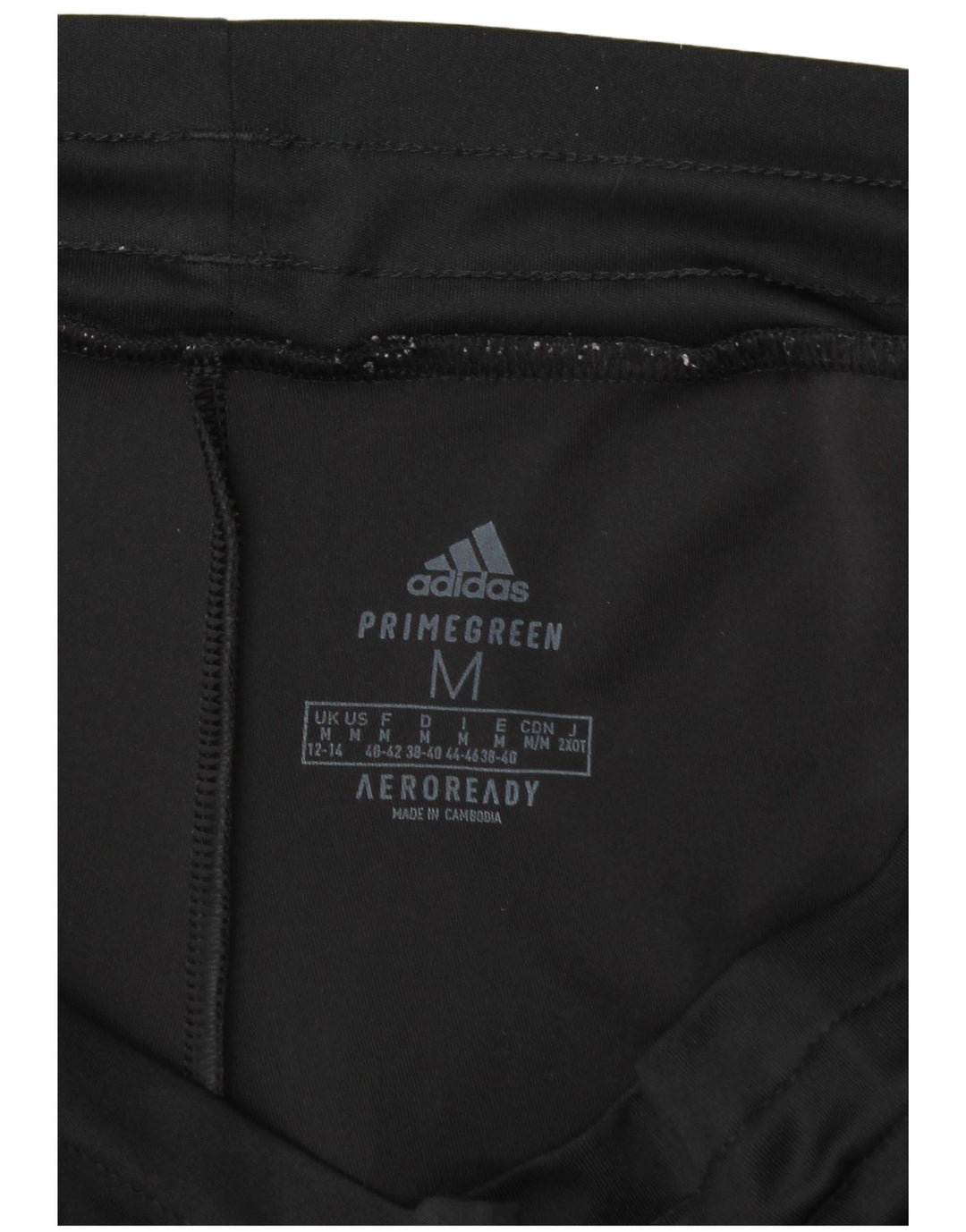 Pantaloni de trening Adidas Aeroready pentru femei UK 12/14 Poliester mediu negru