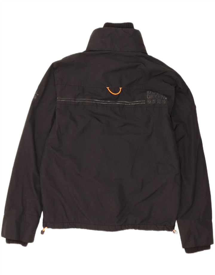 Jachetă de vânt pentru bărbați SUPERDRY UK 40, mare, negru, nailon