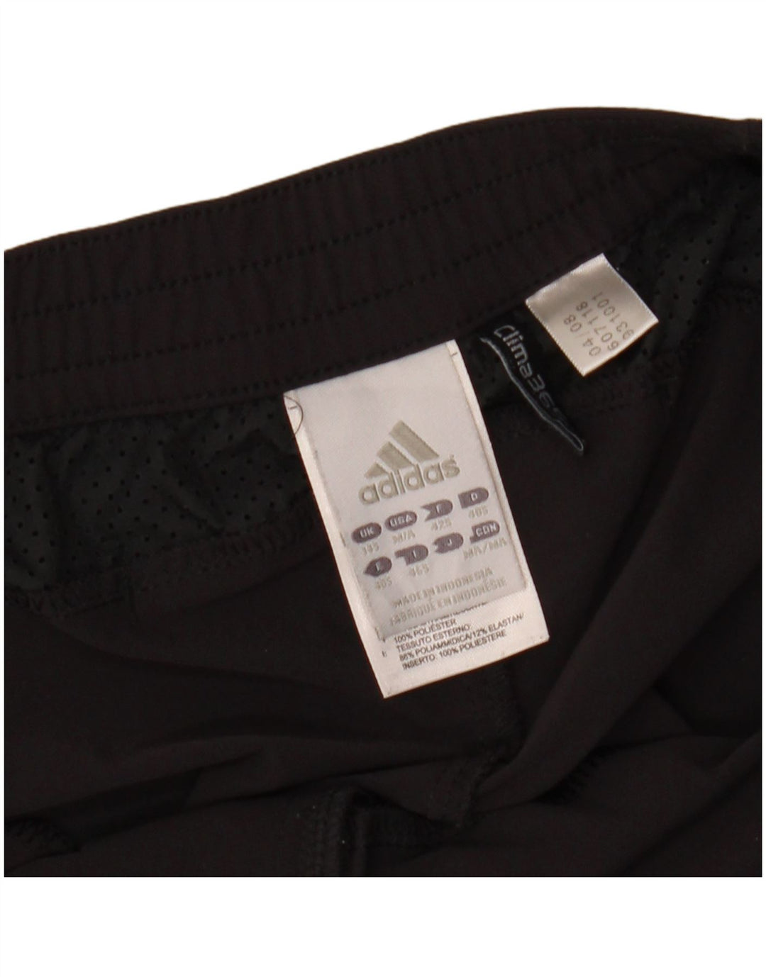 Pantaloni cargo adidas Clima 365 pentru femei UK 14 mare W34 L31 nailon negru