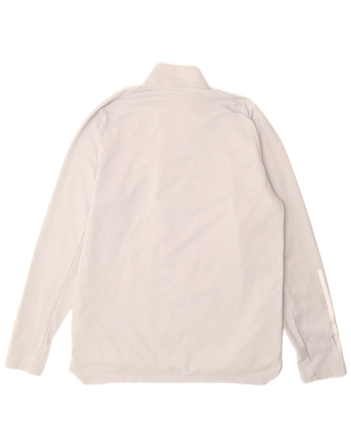 Trening Adidas pentru bărbați Deutscher Fussball Bund Pullover Top Gri mediu
