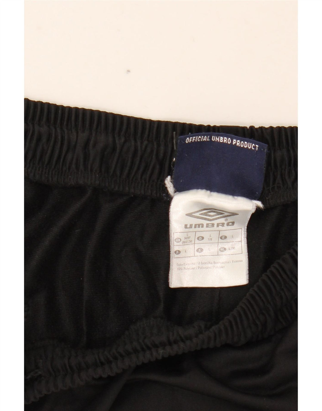 UMBRO Pantaloni de trening pentru bărbați, mari, negri