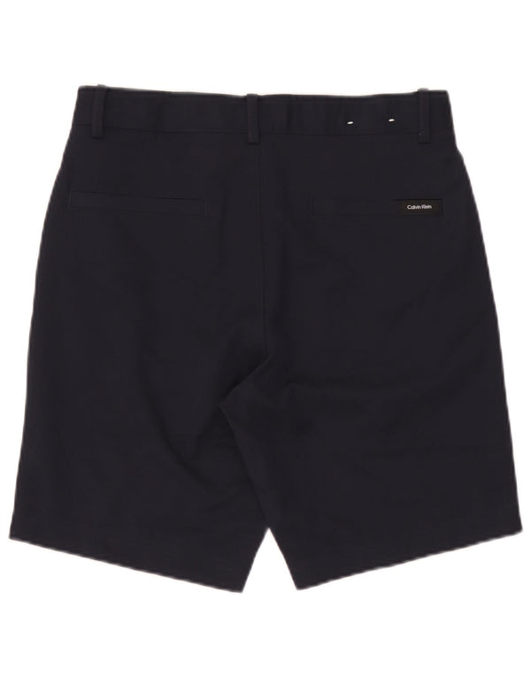 Pantaloni scurți casual pentru bărbați Calvin Klein W30 Poliester bleumarin mediu