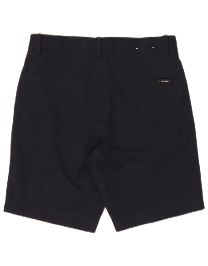 Pantaloni scurți casual pentru bărbați Calvin Klein W30 Poliester bleumarin mediu