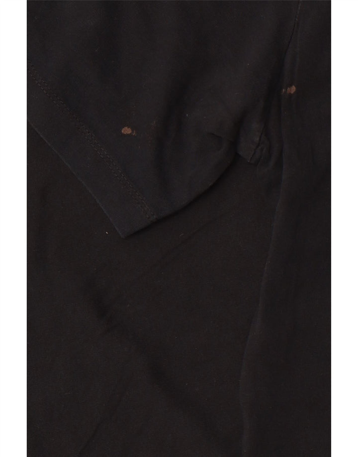 Tricou grafic înalt NIKE pentru bărbați Top mediu negru