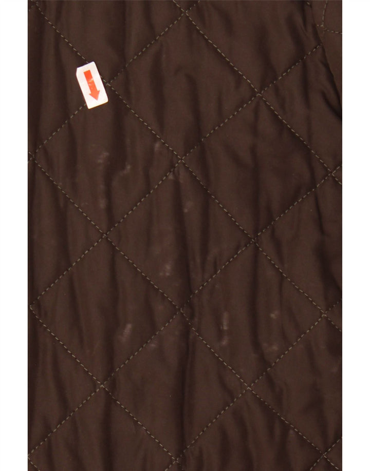 Jachetă matlasată pentru bărbați BARBOUR UK 40 Poliester maro mare