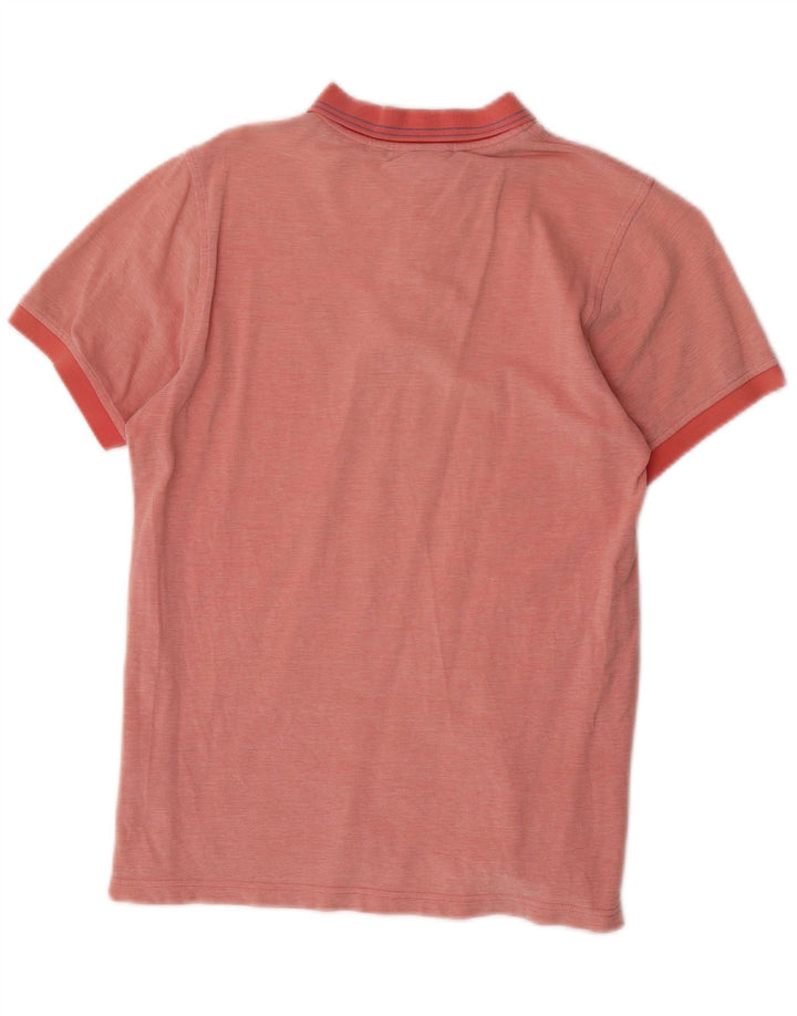 MARLBORO CLASSICS Mens Polo Shirt Small Pink Cotton