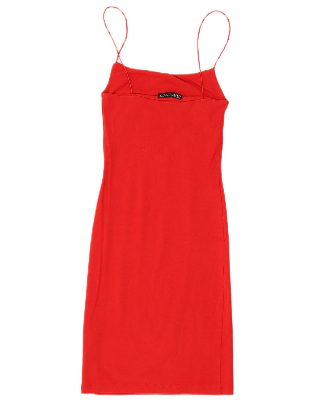 Rochie de soare pentru femei Zara UK 8 mic portocaliu bumbac