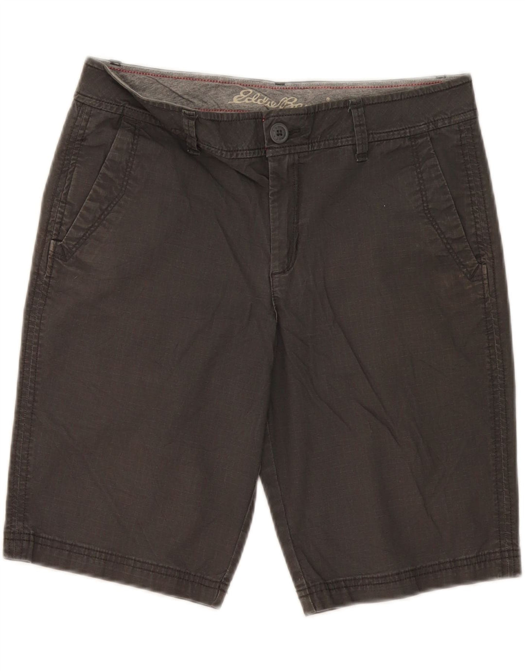 EDDIE BAUER Womens Chino Shorts US 6 Medium W32 Grey Cotton Vintage Eddie Bauer and Second-Hand Eddie Bauer from Messina Hembry 