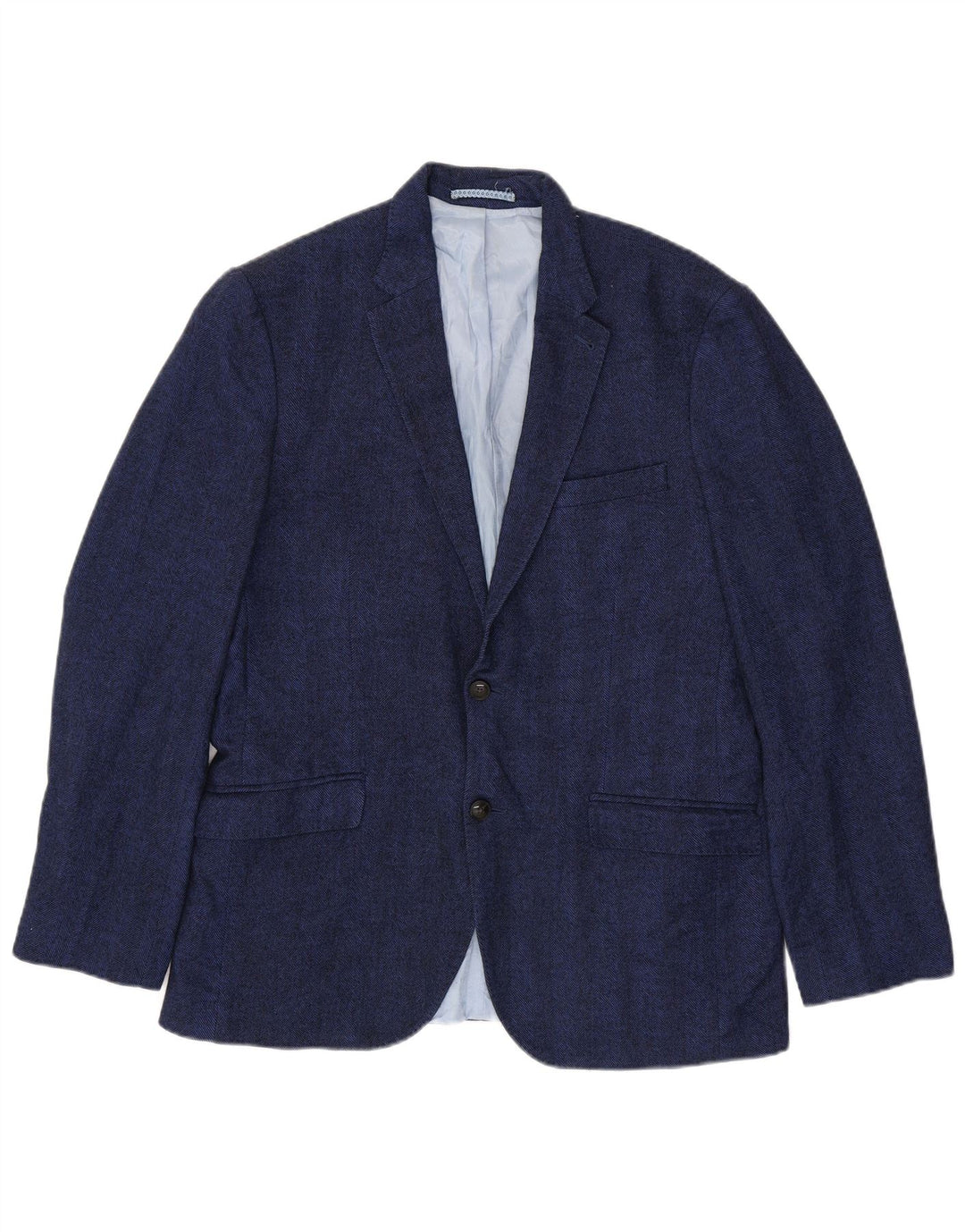 Jachetă pentru bărbați Marks & Spencer Tailored Fit Blazer UK 40, mare, bleumarin
