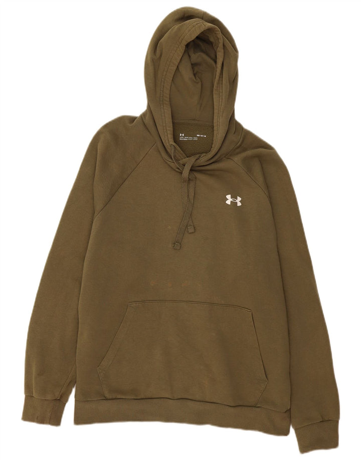 Pulover pentru bărbați Under Armour, bumbac kaki mediu