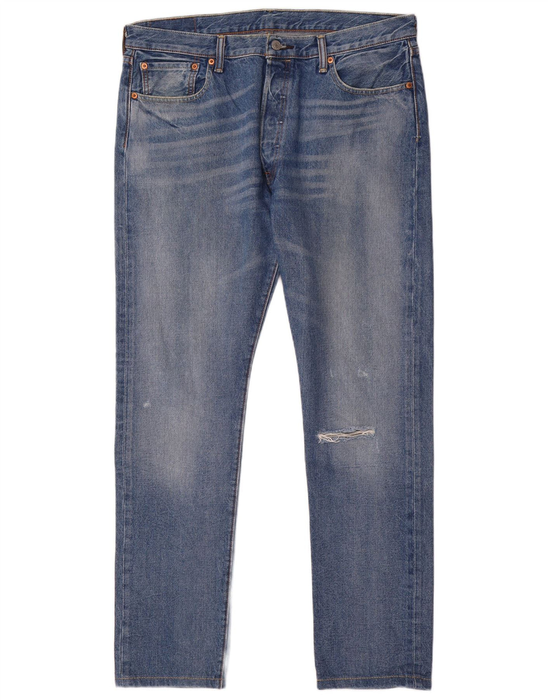 Blugi 501 drepti pentru bărbați Levi's W36 L34 Bumbac albastru