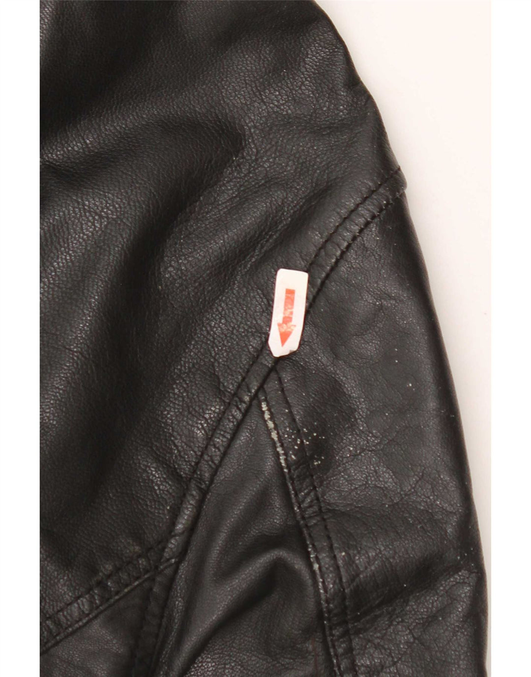 Only & Sons Jachetă pentru motociclist din piele pentru bărbați UK 40 Large Black