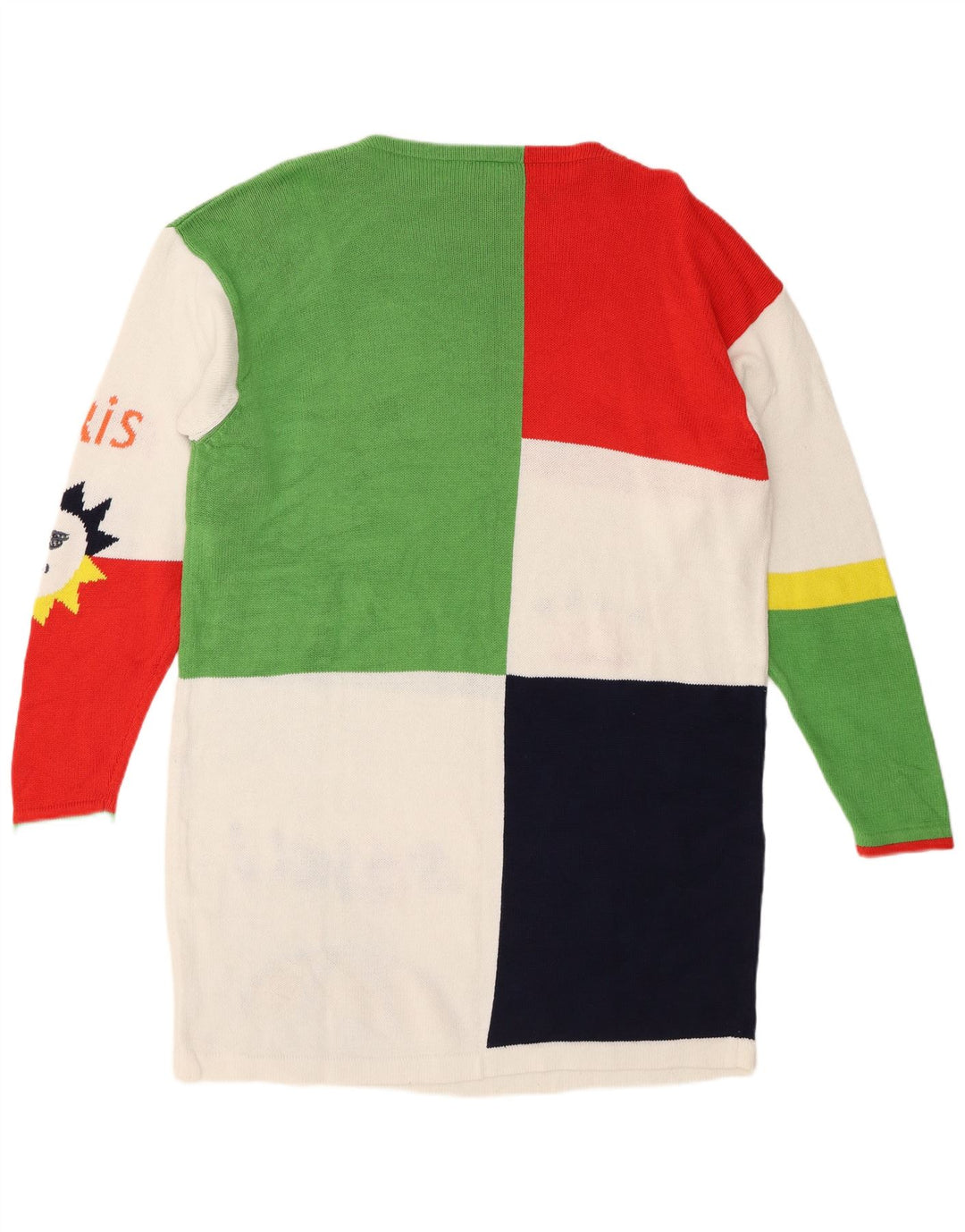 Rochie cu mâneci lungi pentru femei Lecomte UK 14, mare, multicoloră