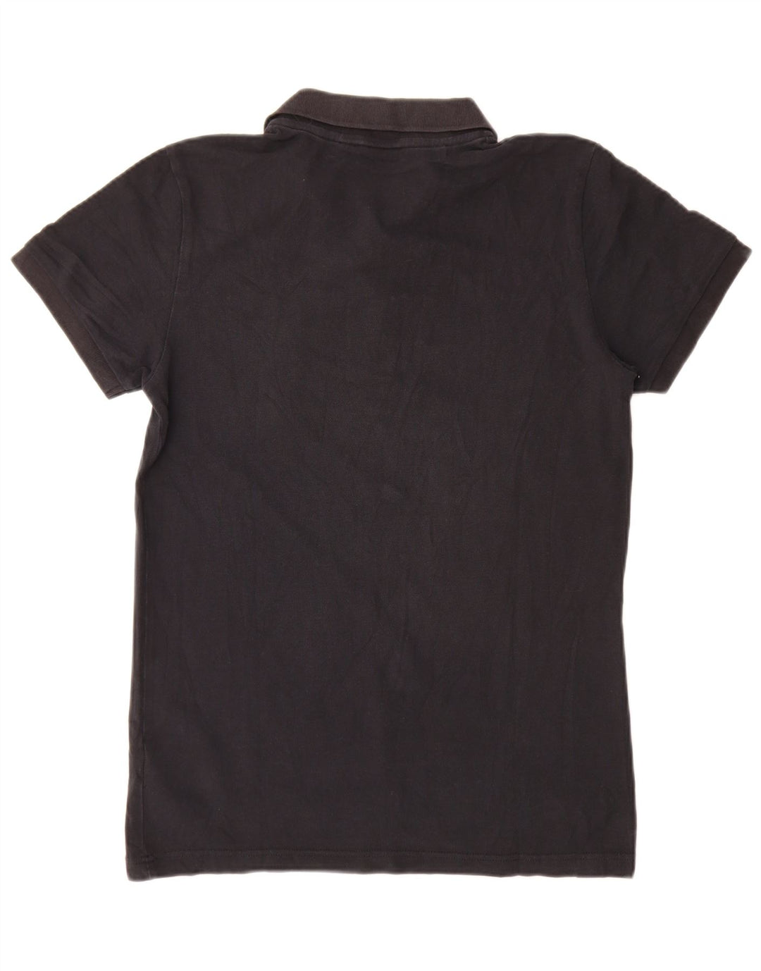 Tricou polo Adidas pentru bărbați, bumbac mediu negru