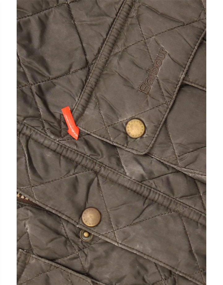 Jachetă matlasată Barbour pentru băieți 12-13 ani XL Kaki Poliamidă