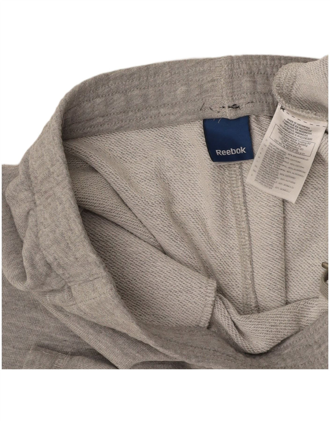 Pantaloni scurți sport pentru bărbați REEBOK 2XL bumbac gri
