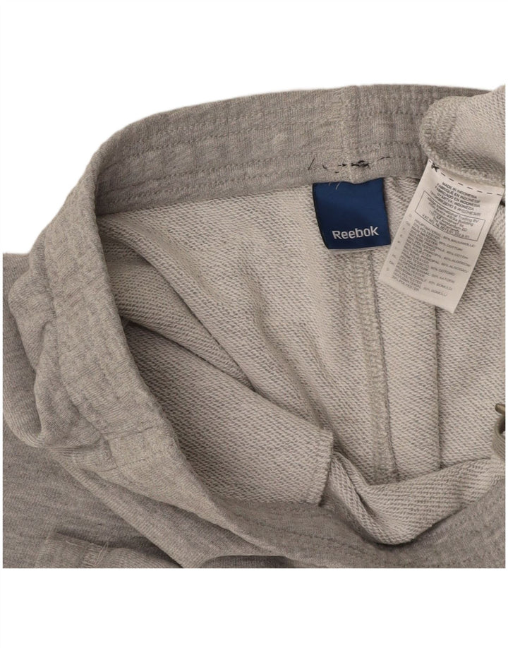 Pantaloni scurți sport pentru bărbați REEBOK 2XL bumbac gri