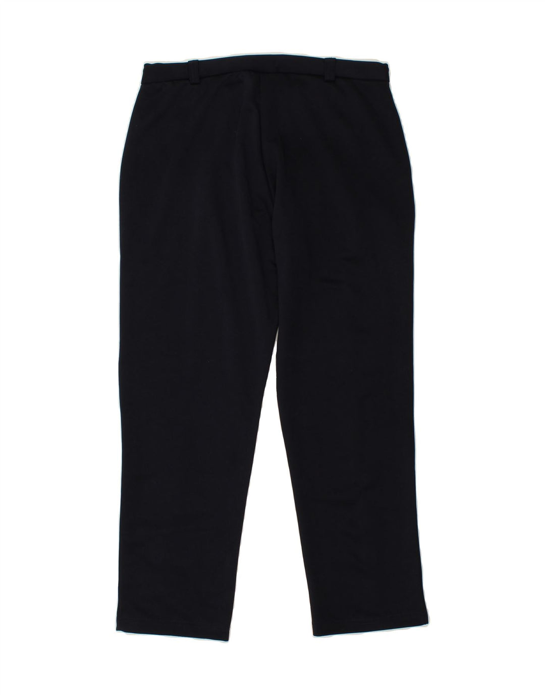 ELLESSE Womens Straight Chino Trousers Large W32 L27  Navy Blue Polyester Vintage Ellesse and Second-Hand Ellesse from Messina Hembry 