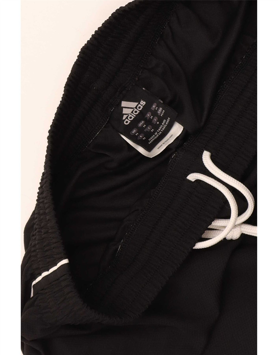 Pantaloni scurți sport Adidas pentru femei, mediu negru, poliester color bloc
