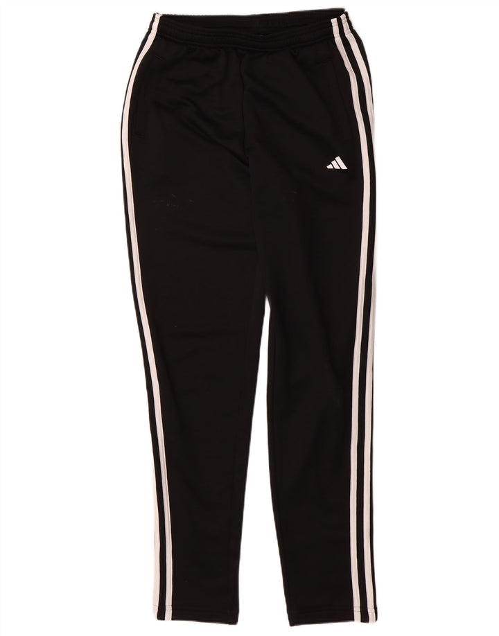 Pantaloni de trening Adidas Aeroready pentru baieti 13-14 ani poliester negru