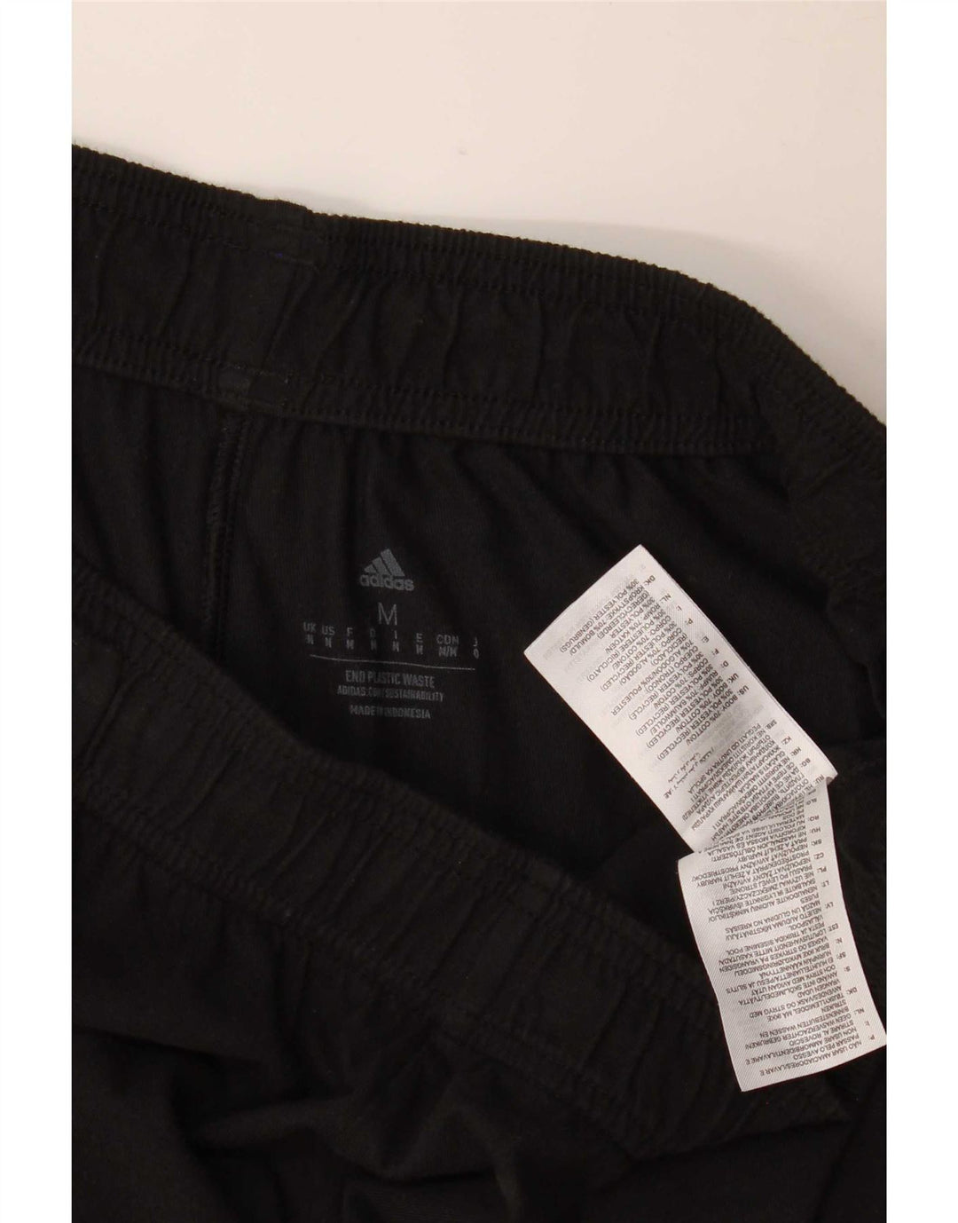 Pantaloni scurți sport grafic Adidas pentru bărbați, bumbac mediu negru