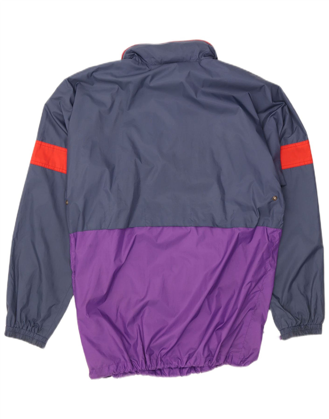 Jachetă Anorak cu glugă pentru bărbați VINTAGE UK 38 Medium Bleumarin Colorblock