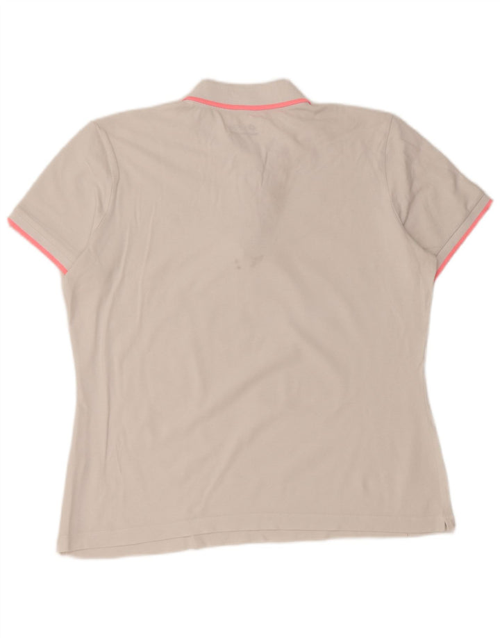 Tricou polo pentru femei LOTTO UK 20 2XL Alb