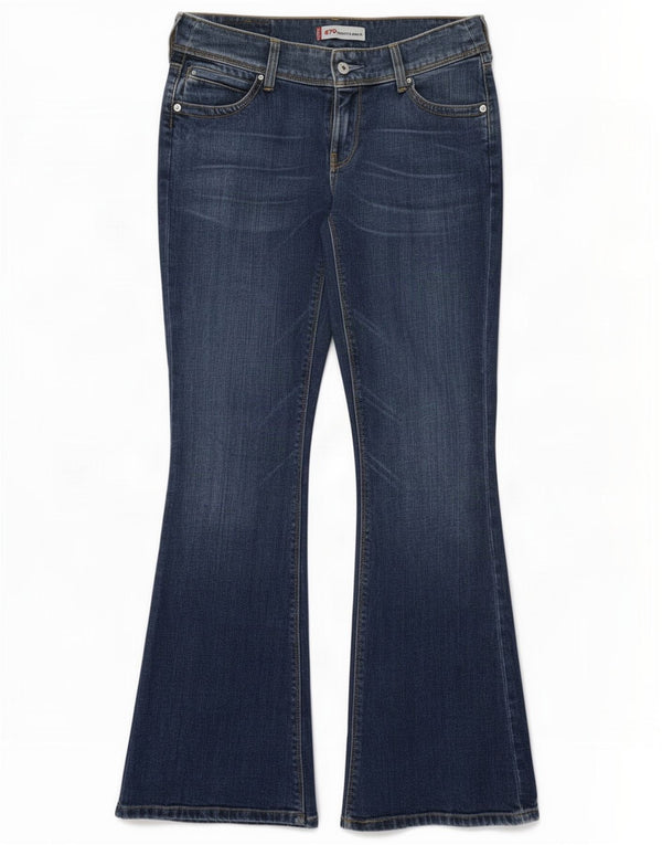 Blugi evazați pentru femei Levi's 479 Booty W30 L32 Bumbac albastru