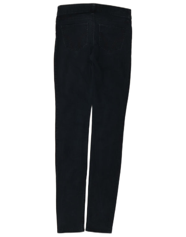 Hollister blugi skinny pentru femei US 00 2XS W23 L31 bleumarin bumbac