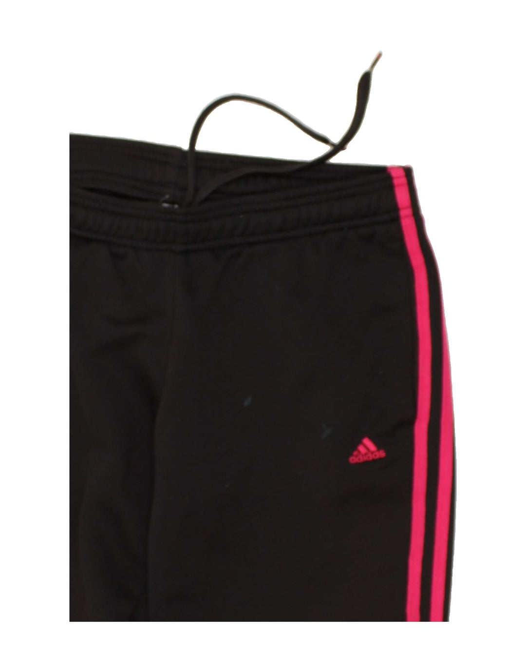 Pantaloni de trening Climalite pentru femei ADIDAS UK 8/10 Poliester negru mic